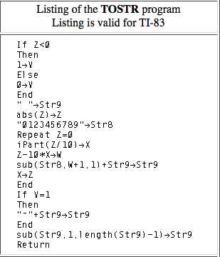 TI-83 Programming with BASIC